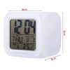 Glowing LED Reloj Alarma Digital De Cubo Con Luz Led