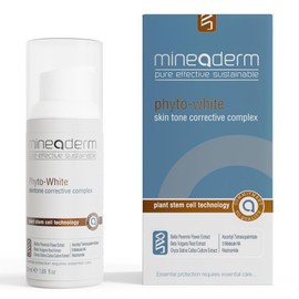 Mineaderm PHYTO-WHITE Haut Farbkorrektur-Komplex Gesichtscreme mit Vitamin C, Belides & Niacinamid | Gegen dunkle Flecken & unregelmäßige Hauttöne Ansigtscreme | Anti-Aging & Feuchtigkeitscreme 50 ml
