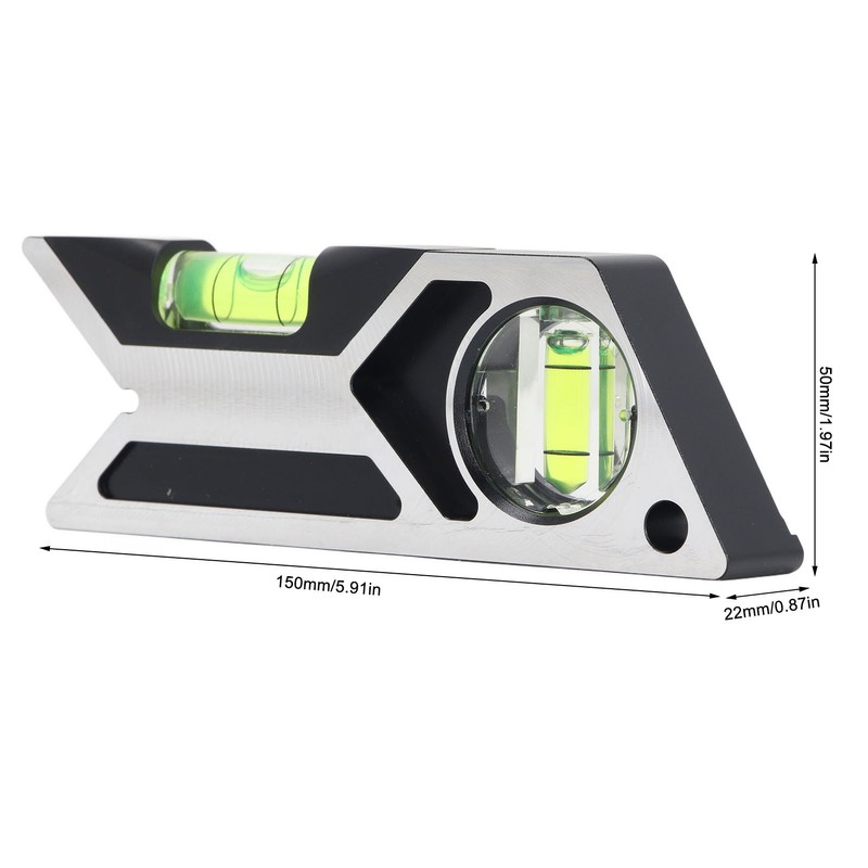 Box Level Aluminium Alloy Portable Carved High Accuracy Mini Level