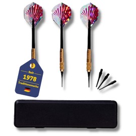 Best Sporting Safety Darts Knight Pack of 3 Soft Darts with Brass Sleeve, Weight: 10 g