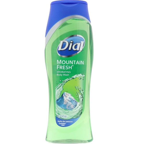 Dial Mountain Fresh Hydrating Body Wash, 16 Fl Oz (Pack of 3)