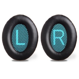 Aicore Replacement Ear Pads Cushions for Bose QC35 ii Headphones, EarPads fit Bose Quiet Comfort 35 & Quiet Comfort 35 II, Earpad Cushions with Memory Foam, Noise Isolation, Softer Protein Leather