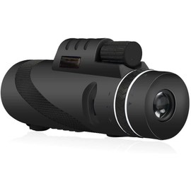 Monocular Telescope High Powered Monocular with Smartphone Adapter and Tripod