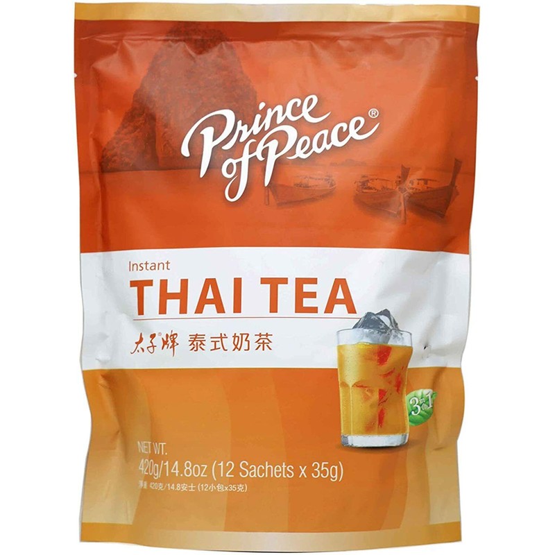 PRINCE OF PEACE INSTANT THAI TEA 14.8OZ 12 SACHETS