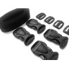 AMORNPHAN 4 Pieces 1 Inch Plastic Quick Release Buckles and