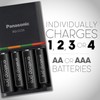 Panasonic K-KJ55KHC4BA Advanced 4 Hour Quick Battery Charger with 4AA