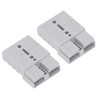 2 Set Battery Quick Connector 50A 600V Fireproof High Conductivity