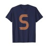 Creative Bold Leather Letter S - Design - Alphabet -