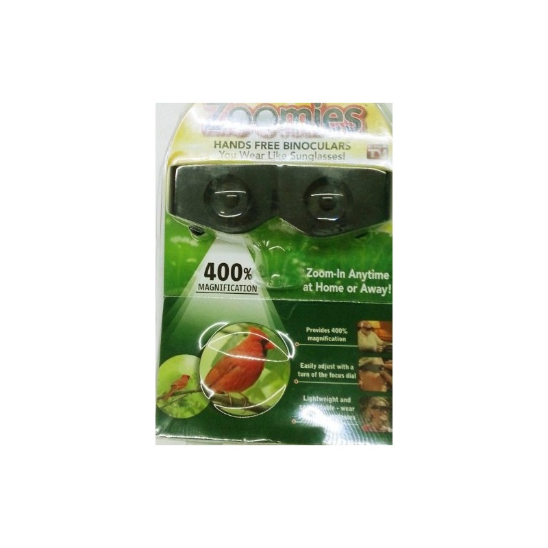 IMISS Binoculars Zoomies 300% magnification Hands-free Magnifiers Glasses Telescope Magnascope