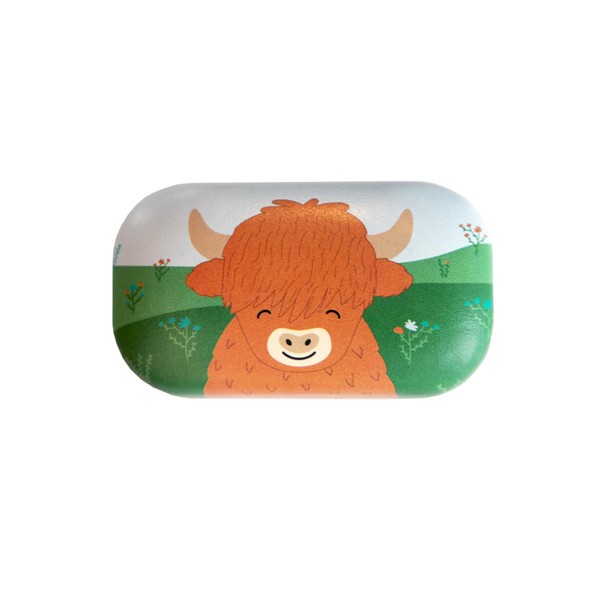 Sass & Belle Highland Cow Mini Travel Case