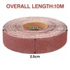 320 Grit Continuous Sandpaper Roll,1" x 32.15 Feet Emery Cloth