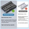 Ranbo 3 Inch Heavy-Duty 304 Stainless Steel Double Spring Hinge,