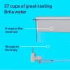 Brita Large Ultramax 27 Cup Grey Water Dispenser Cuts Out