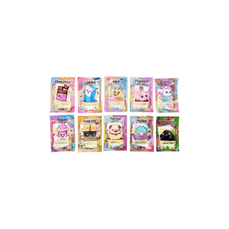 Mascarilla Facial De Tela Kawaii Coreana 1 Pieza