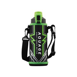 Atlas ADBT-801 Water Bottle, For Children, 28.7 fl oz (800 ml), Lightweight, Cold Insulated, Direct Drinking Sports Bottle, Stainless Steel, Vacuum Insulated, Easy to Carry, Strap Included, Easy to