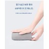 여행용 차량용 에어 H형 쿠션 목베개 그레이 [Q. 후드형 H형