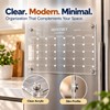 Magnetic Acrylic Fridge Calendar – Clear Dry Erase Monthly Planner