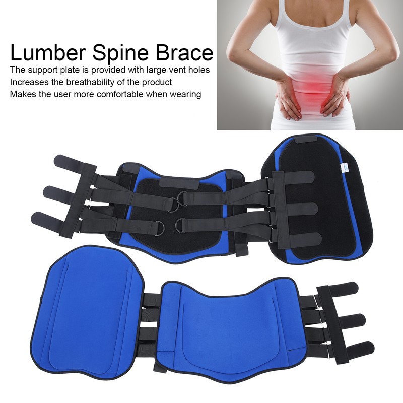 Adjustable Waist Back Brace Fracture Recovery Breathable Lumber Spine Support