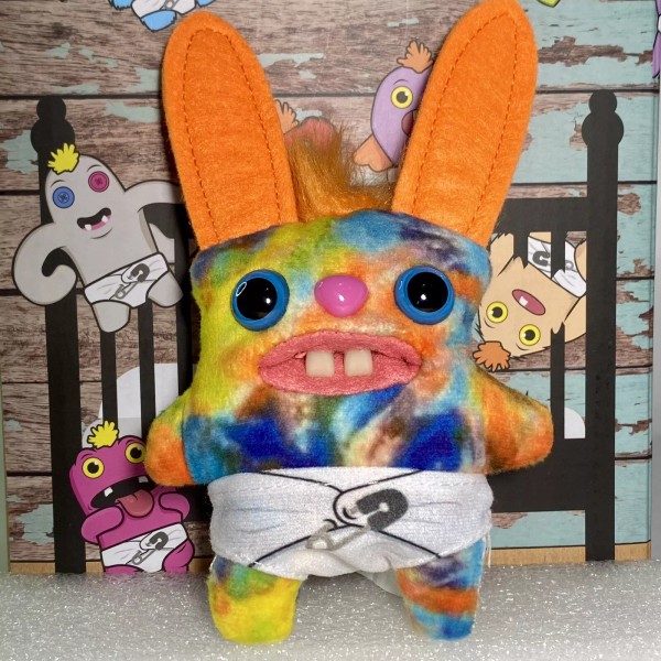 Fuggler (ZURU) RABID RABBIT Multi Tie Dye Zuru FUGGLER BABY