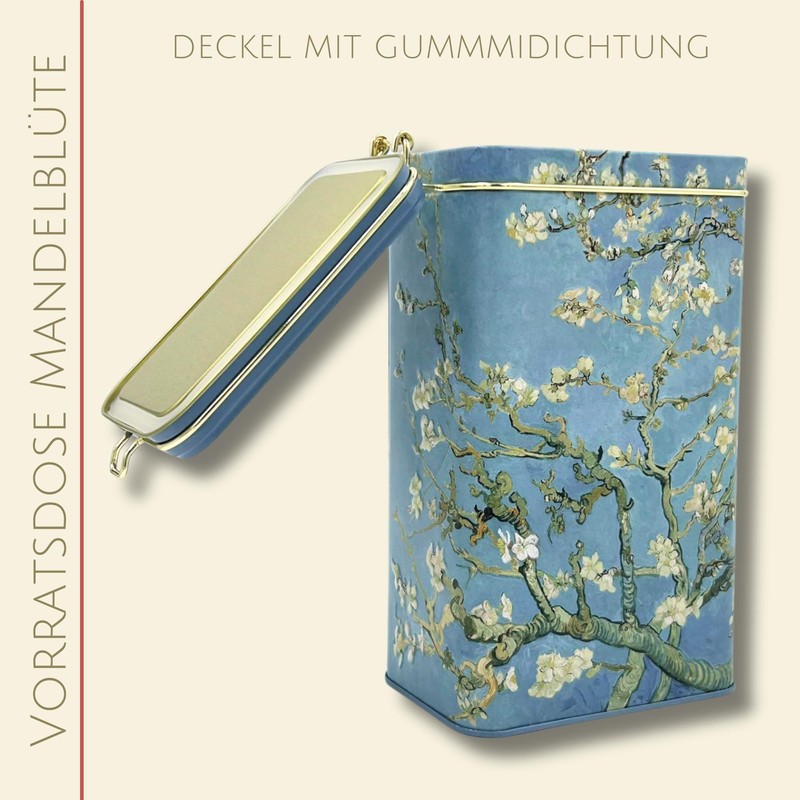 MediMuc Coffee Canister - Almond Blossom - Tea Canister -Fridolin