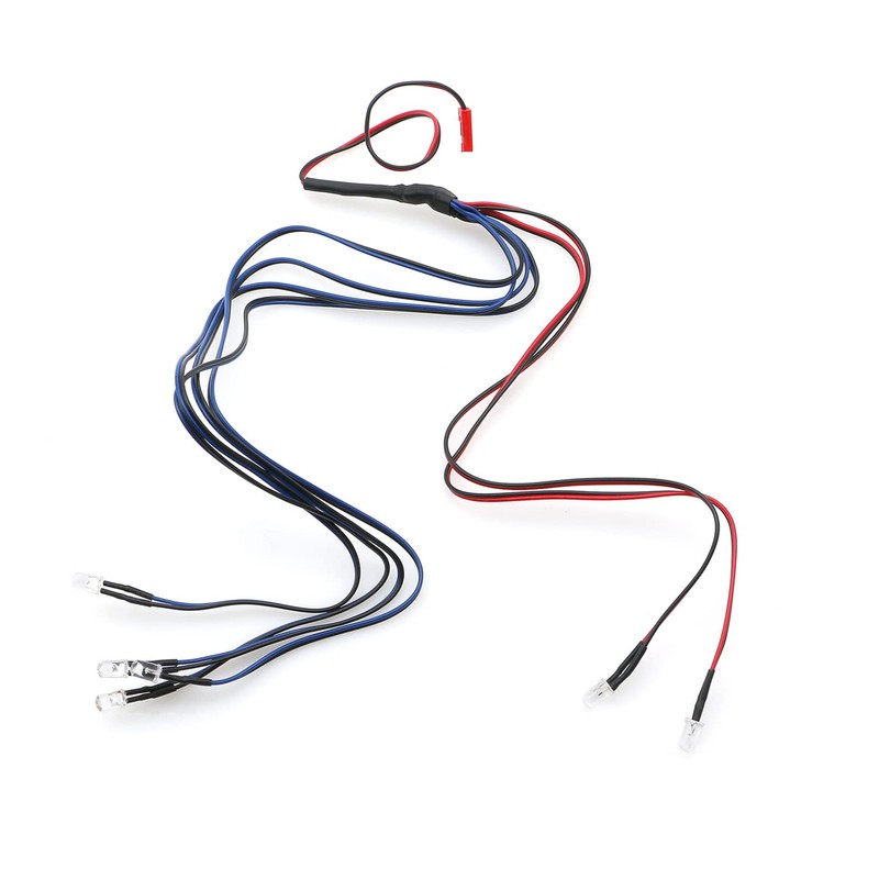 SHEAWA 5mm 6pcs LED Light Unit for RC Car Light