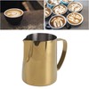 Milk Frothing Pitcher 304 Stainless Steel Coffee Steaming Pitcher Multipurpose