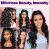 18" Loose Curl Wrap Around Spiral Curly Ponytail Extension