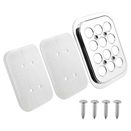 CF19501C Cab Air Filter with 2 Filter Layer Compatible with Kenworth T600 T450 T800 W800 W900 T600B W900L, Chrome Exterior