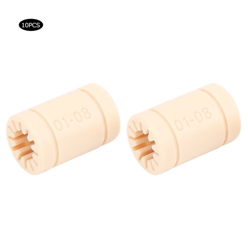 10Pcs LM8UU Bearing Plastic Linear Bushing Parts LM8UU RJMP 3D