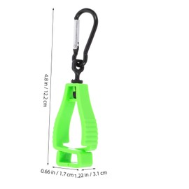 iplusmile 6pcs Construction Glove Holder Clips Multi-use Glove Clamp Carabiner for for Gardeners and Construction Workers User-friendly Design
