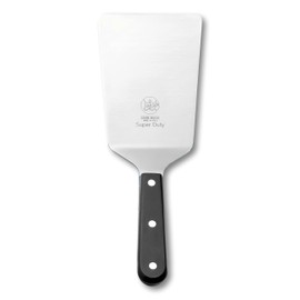 DUE BUOI Super Duty Wide Spatula blade dimension 4" x 6.1/3". kitchen bbq barbecue set accessories tool utensil offset nonstick grilled easy cleaning.. Full Tang Triple Riveted.