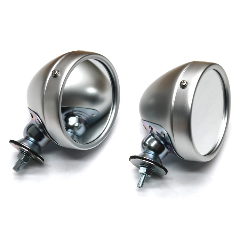 PTRP NEW Raydot Classic Style Spun Aluminum Bullet Mirror Fender