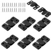 Esforzarse 6 Pairs 12 Piece Picture Frame Bracket Bracket Hardware