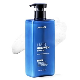 DIPSEVEN Biotin Hair Growth Shampoo for Men: Natural Thickening Strengthening & Cleansing Hair for Hair Loss and Thinning- Hair Loss Shampoo for Men 250 ml