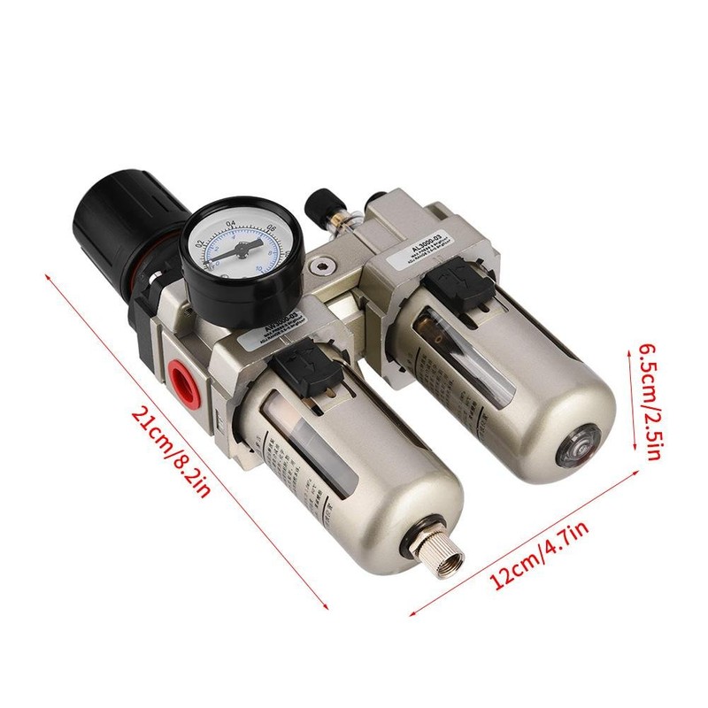 Air Dryer, Air Pressure Regulator, AC3010-03 Aluminum Alloy Compressed Air
