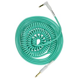 Pig Hog PHCC30SG Cable de instrumento de media bobina de 30 pies, color verde