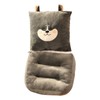 Integrated Lumbar Support Seat Cushion Super Soft High Comfort Lumbar