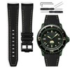 HORACE 22mm Rubber Watch Strap Compatible with Blancpain x Swatch
