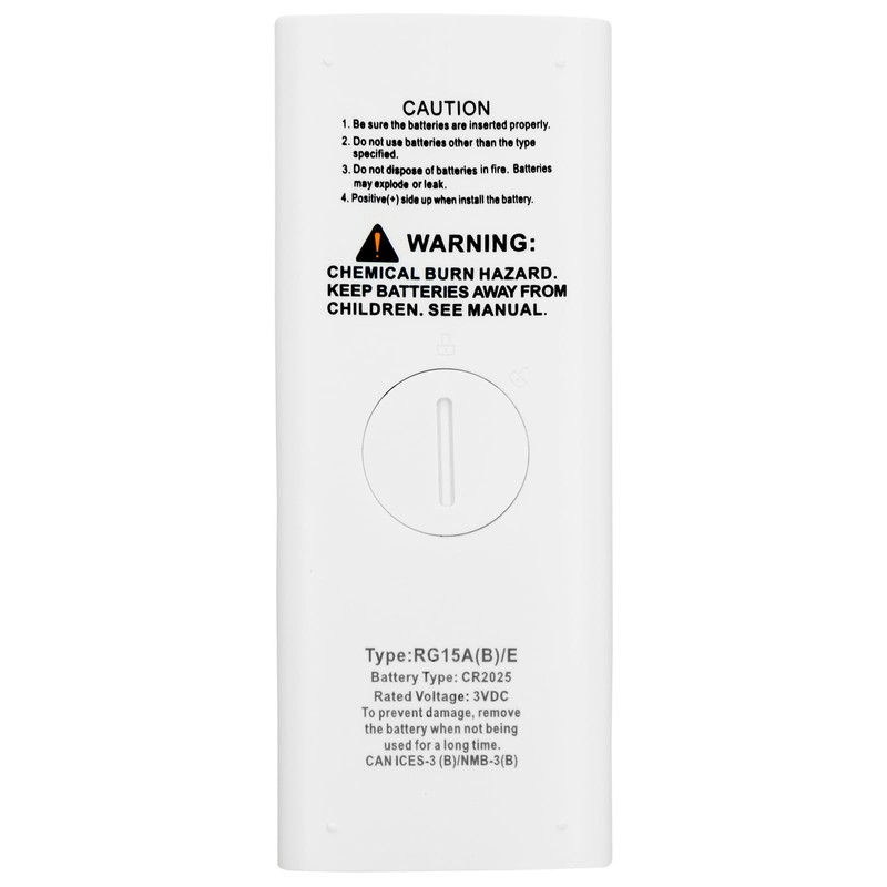 Replacement Remote Control for Toshiba Window Air Conditioner RAC-WK1012ESCWRU RAC-WK0512CMRU