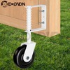 BOODVON 4.3" Heavy Duty Gate Caster with Bearing, Spring Loaded