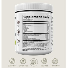 BiOptimizers Bebida innovadora de hongos chocolate: 5 superalimentos hongos funcionales más colágeno sin choques que aumenta la energía del enfoque y la salud intestinal: melena de león en polvo,