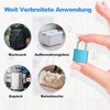 YGCQFH Pack of 6 Small Luggage Locks, Mini Padlock with