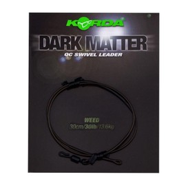 Dark Matter Leader QC Swivel Weed 30 lb 30 cm - 1