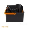 Fiskars Garden Tool Caddy with Removable Small Tool Storage for