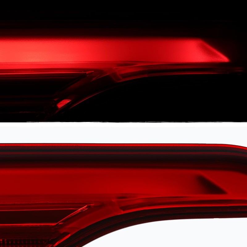 AKKON - Fits 2017-2019 GMC Acadia LED Running Chrome Red