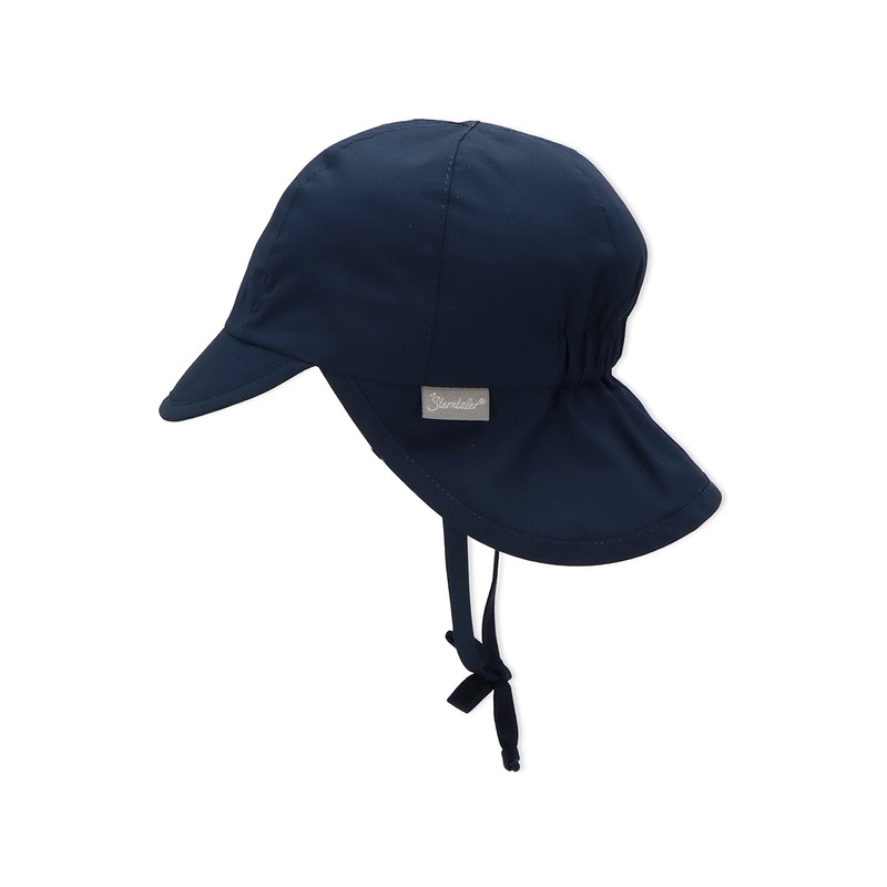 Sterntaler Boys Flapper with Neck Protection, Star Velcro and Stripes