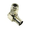 PAL TV Coaxial Antenna Plug Right Angle Cable Connector Adaptor