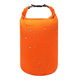5L/10L/20L/40L/70L Dry Bag Dry Sack Waterproof Lightweight Portable, Dry Storage Bag to Keep Gear Dry Clean for Kayaking, Gym, Hiking, Swimming, Camping, Snowboarding, Boating, Fishing(Orange, 40L)
