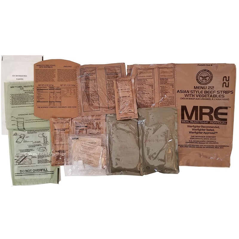 Generic 2026 Inspection Dated MRE (4-Pack)