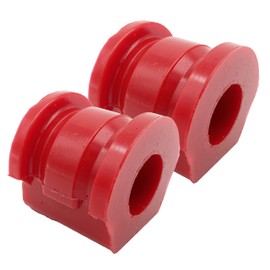 PSB Bushings - Front Stabilizer - Polyurethane Bushing Kit with 16/17mm Inner Diameter - Compatible with /Seat/Skoda and VW 1999-2019, red